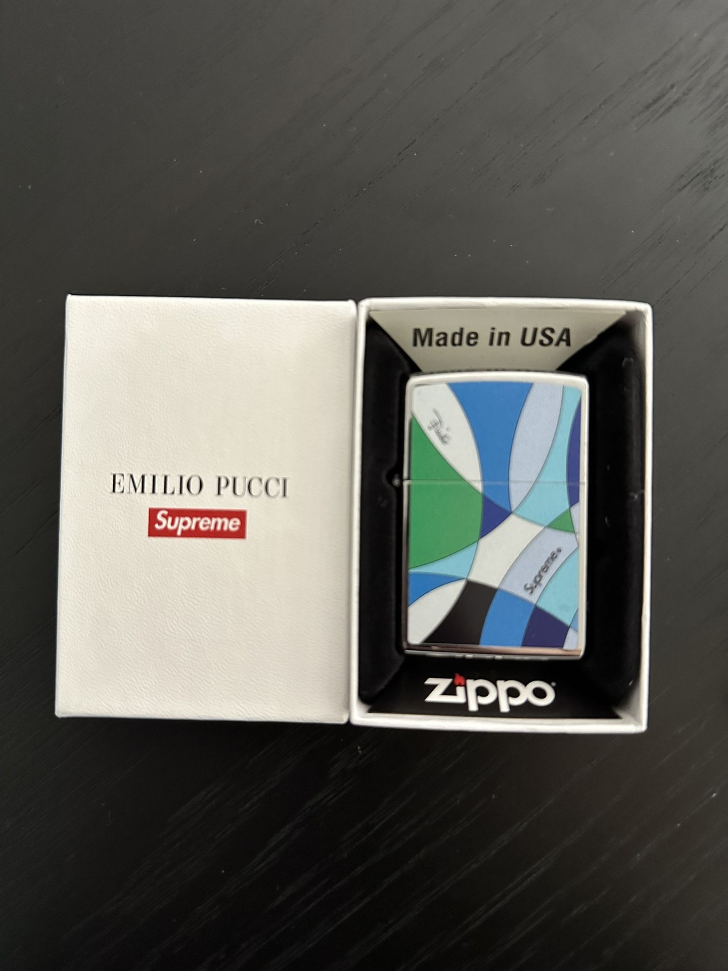 Supreme Emilio Pucci Zippo