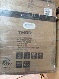 Thor Kitchen 30-inch professional wall mount range hood