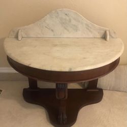 Marble Top Table 