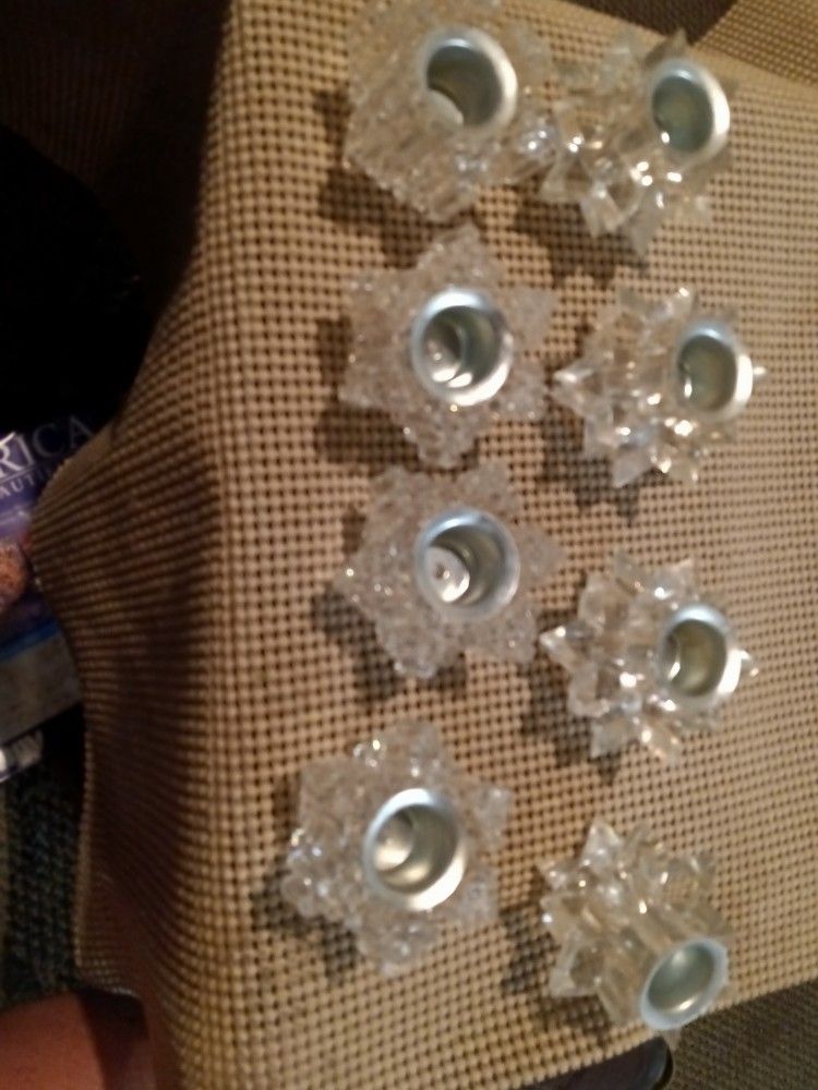 Plastic Candlestick Holders