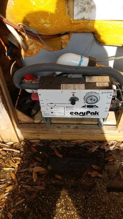 Spa ez pak control panel and 2 speed motor.