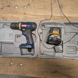 Ryobi Rechargeable Drill W/ Case. Free Delivery 👍