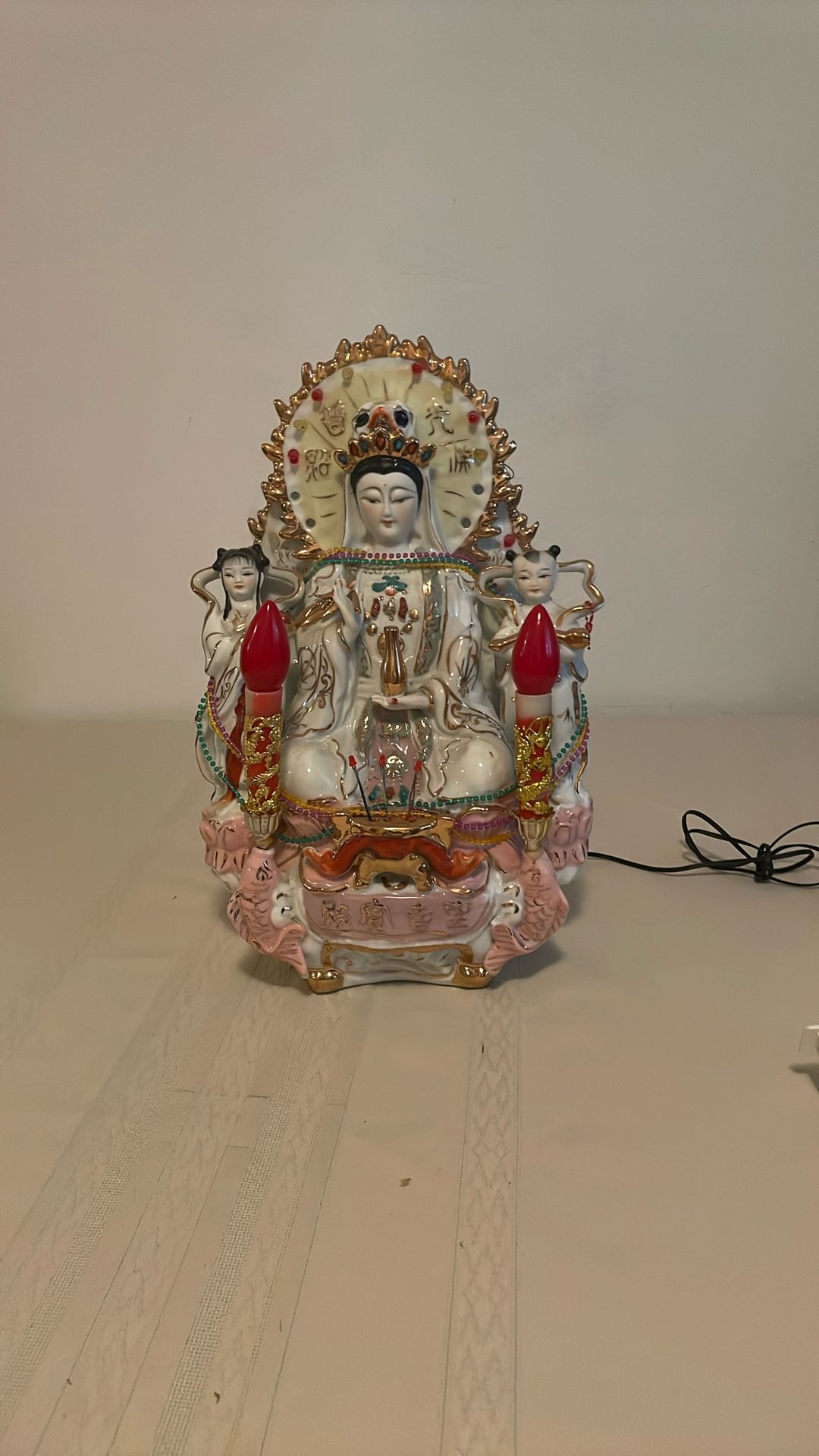Porcelain Statue Of Guan Yin