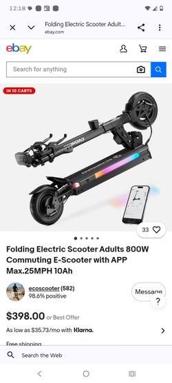 Eco road scooter ES4 model