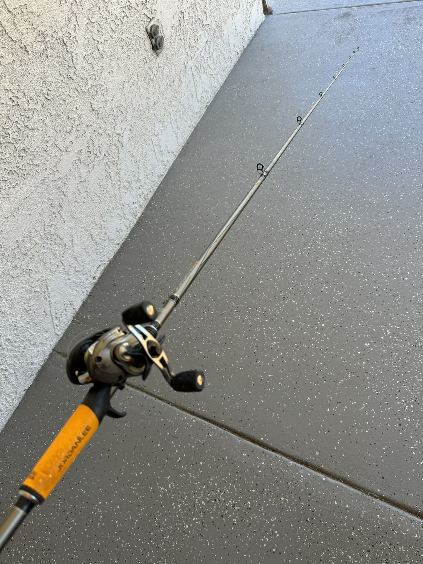 Abu Garcia 7’ Jordan Lee Fishing Rod and Reel Baitcast Combo