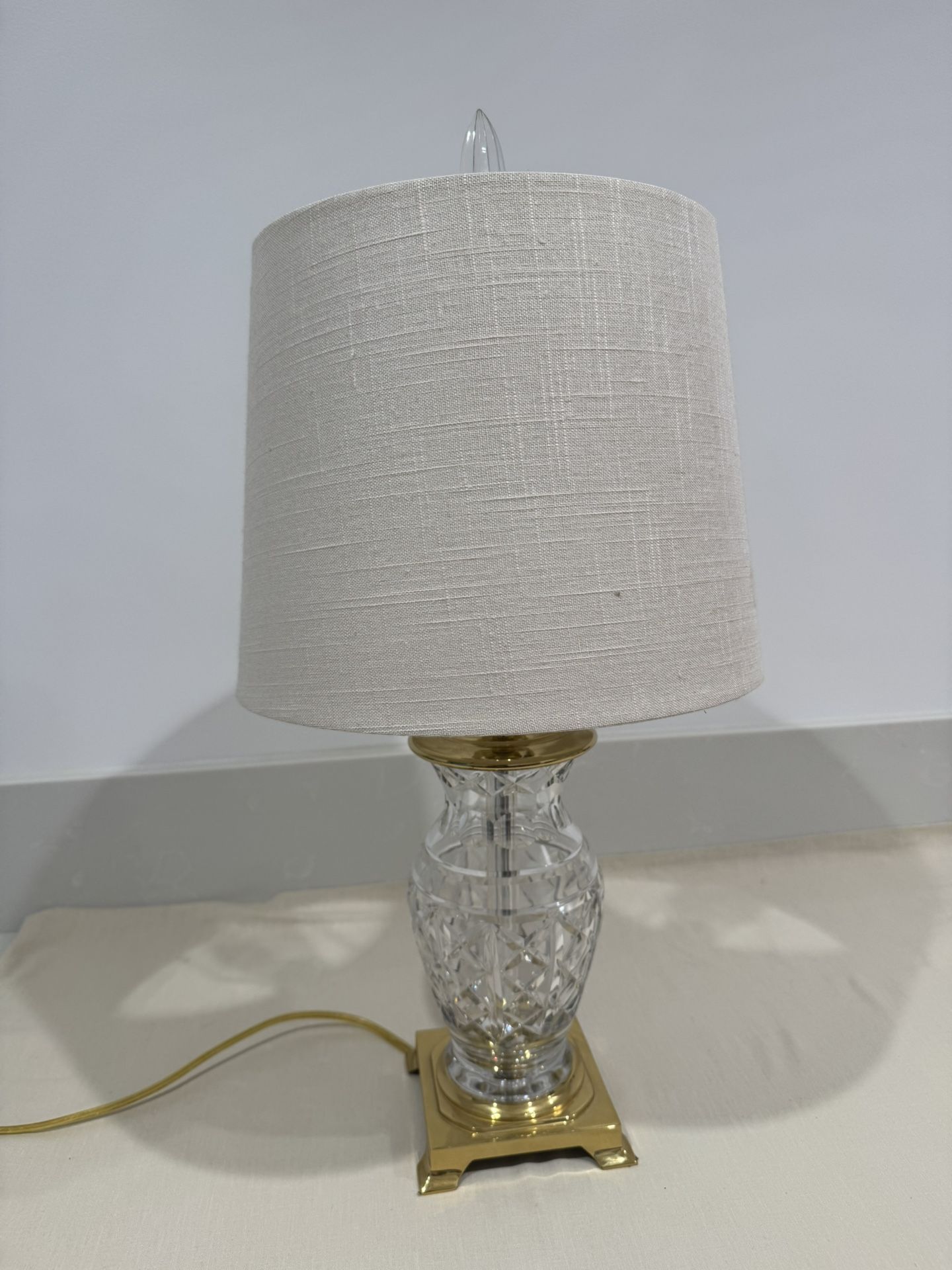 Waterford Crystal Table Lamp