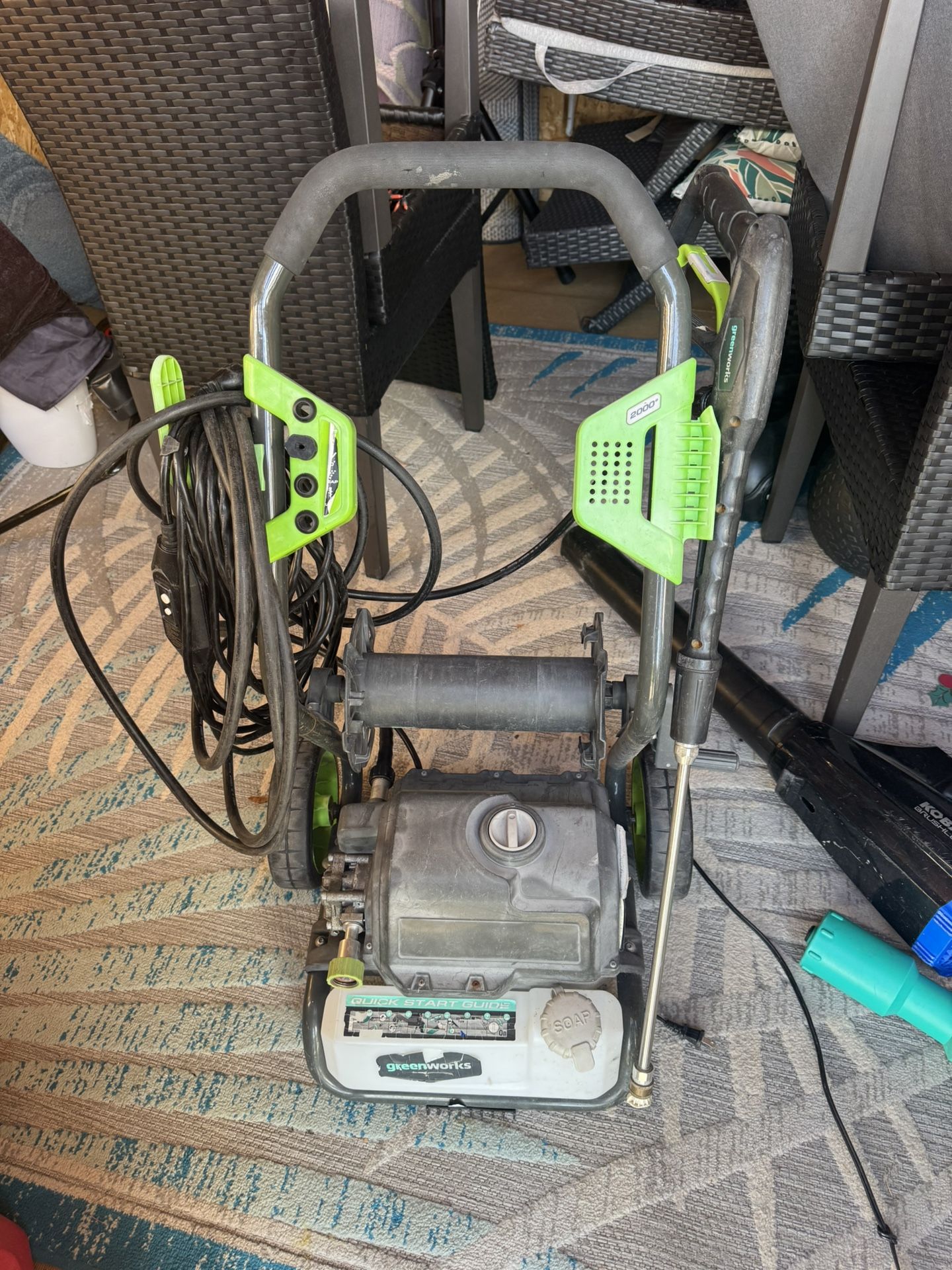 Green Works Power Washer