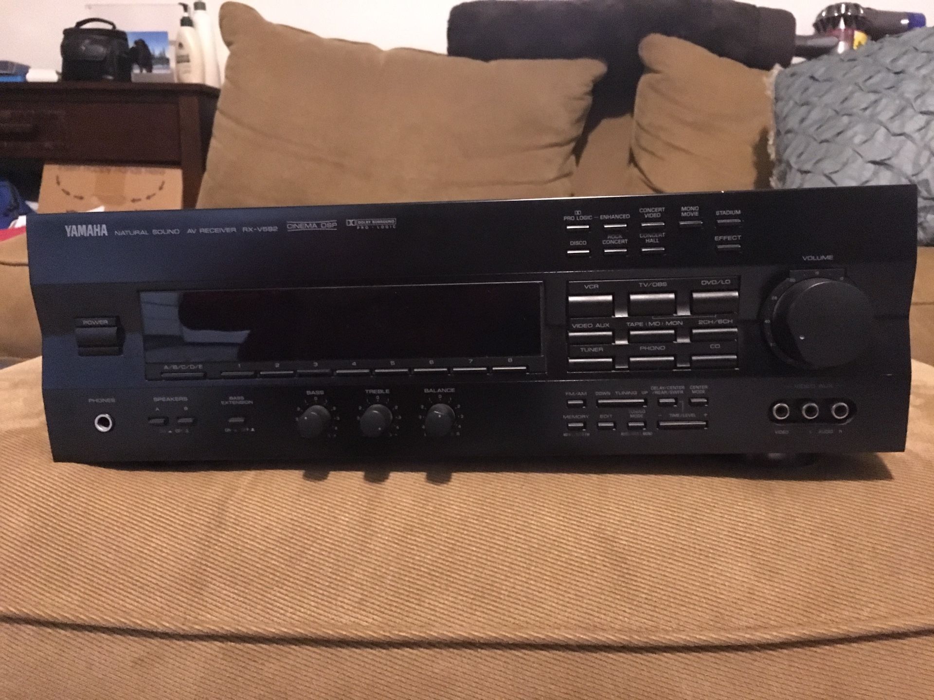 Surround sound system - Yamaha Receiver/Bose Speakers