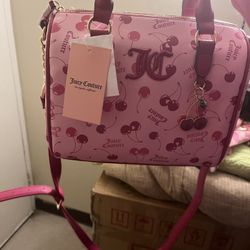 Juicy Couture Pink Cherry Satchel 