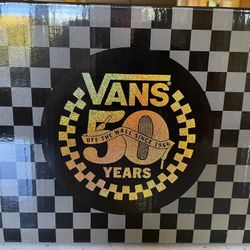 VANS 50 Years Collectible Tall Drinking Glass Set