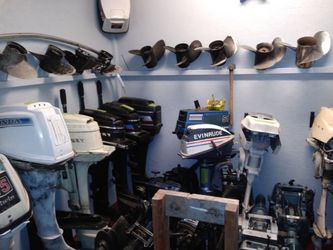 Outboard motors and parts galore