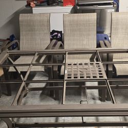Tile Table With 4 Chairs