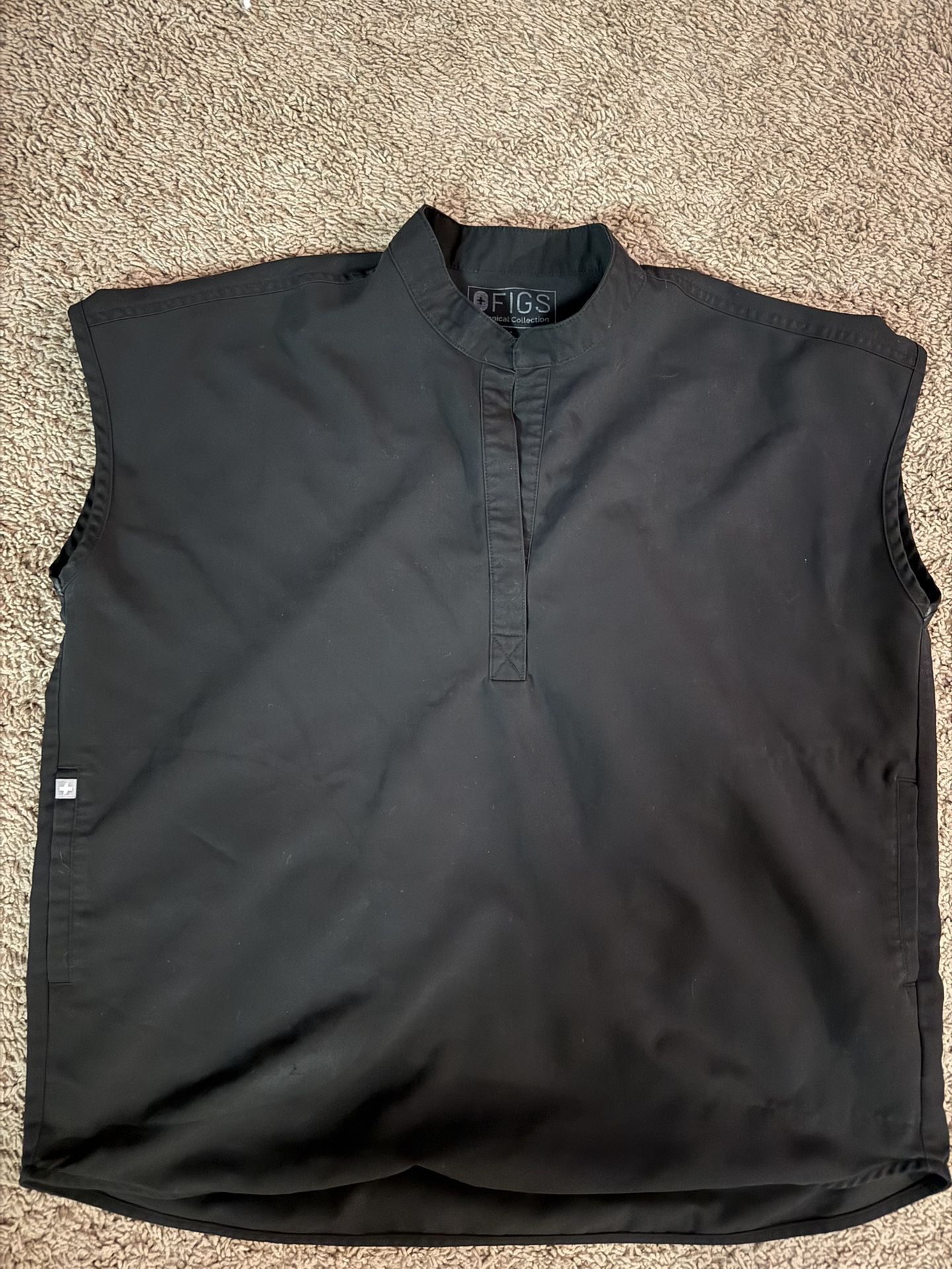 Fig Scrub Top