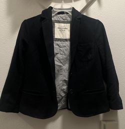 Abercombie&fitch  Navy  Blazer Wool Blend 