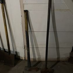 Shovels, Sledge Hammer etc
