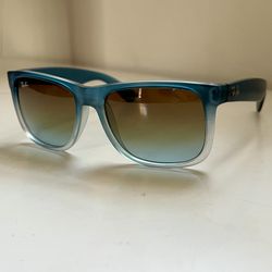 Ray Ban RB 4165 Justin - Matte Blue Gradient