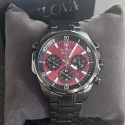 Men's •••*^.      Marine Star Quartz —*•••.  Chronograph New Bulova -