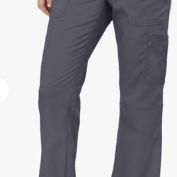 Healing Hands Purple Label Tori Women's 5-Pocket STRETCH Yoga Scrub Pants~~Small