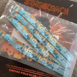 STAGECOACH 2020 RV WRISTBANDS!!!