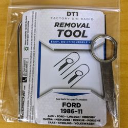 DT1 factory radio removal tool