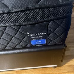 Full Size Led Bed & mattress 