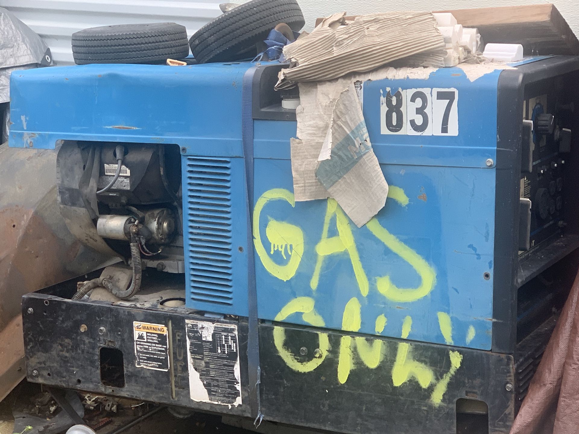 Bobcat portable welder, 250 must sell