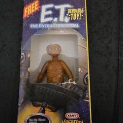 Vintage E.T. bendable Collectable On Box New
