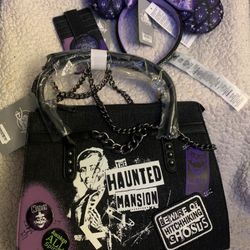 Haunted Mansion Purse And Ears Set 