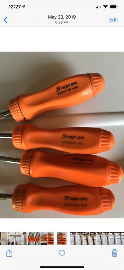 SNAP-ON RACHETING SCREWDRIVERS $50 EACH