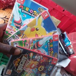 Nintendo Switch Lite games.  