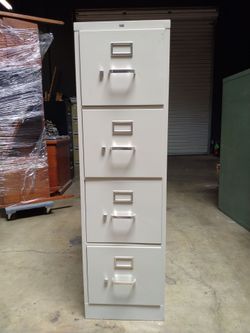 Hon 4 Drawer Letter File Cabinet - $20