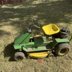 Vintage LTD-500 Hahn eclipse ride on lawn mower