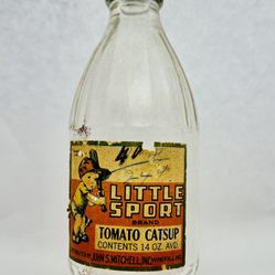 Antique Tomato Catsup bottle