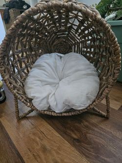 Wicker Cat Bed