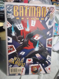 signed batman beyond comic