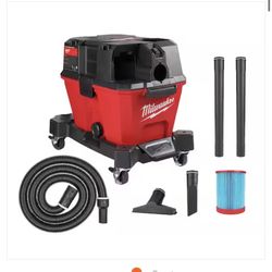 Milwaukee Wet dry Vac 6 Gallon Cordless 