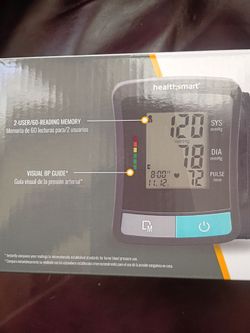 Health Smart upper arm blood pressure monitor