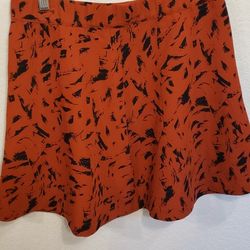 Small Skirt Harlowe & Graham Red Orange 