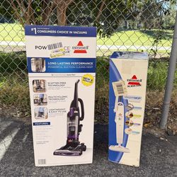 BISSELL PowerForce Helix Vacuum & Steam Mop 1867 NEW SEALED