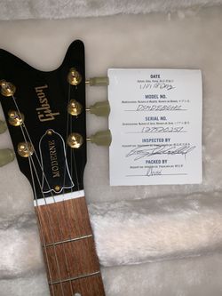 Gibson Moderne Ebony 2012 Electric Guitar Thumbnail