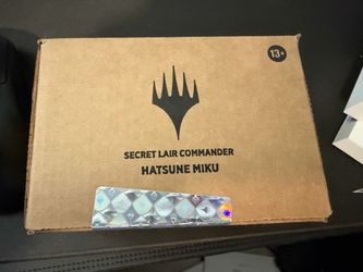 Magic the Gathering Secret Lair Commander Hatsune Miku MTG deck