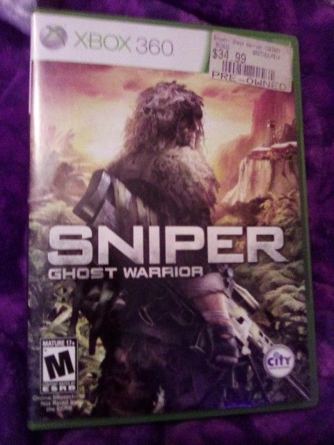 X-BOX 360 SNIPER: GHOST WARRIOR