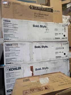Kohler Cater™
33" top-/undermount single-bowl workstation kitchen sink