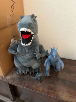Godzilla Plush and Action Figure
