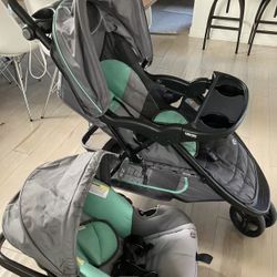 Baby Stroller And Car Seat 
