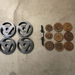 Standard And Olympic Weights.  CAP. Firm On Price. No Low Balling. 