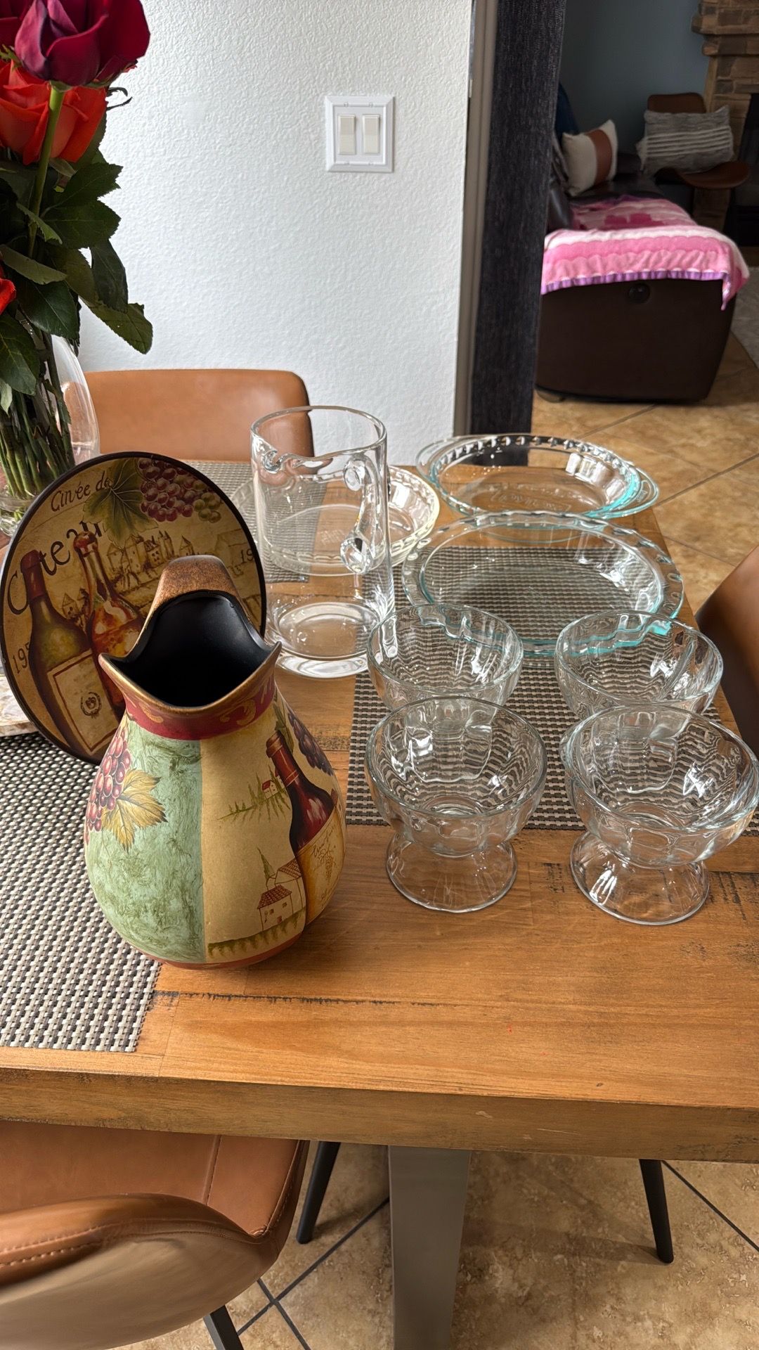 Misc. corning ware, pirex and others