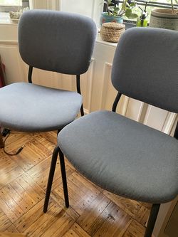 KARLJAN/ IKEA   Blue / 2 Dining Chairs  Each $35 Both $60