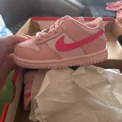 Pink Baby Dunks