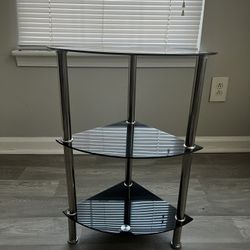 Glass Corner Stand
